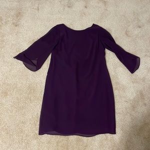 Purple Dress Barn shift dress